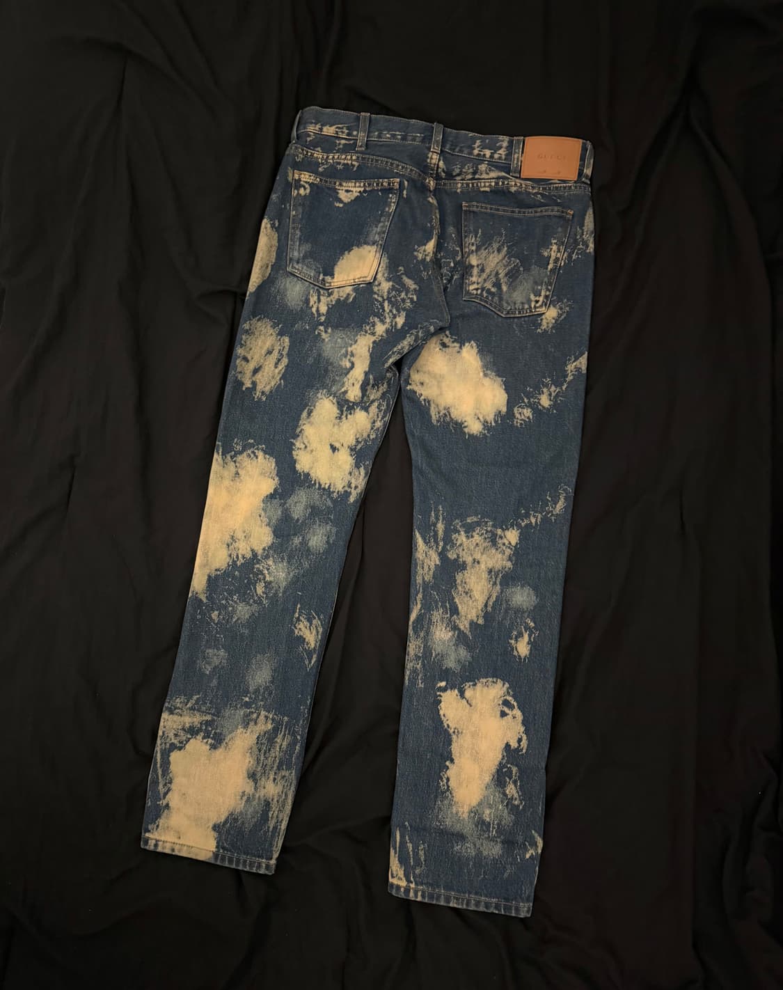 구찌 블리치드 펑크 데님 팬츠 상품이미지1