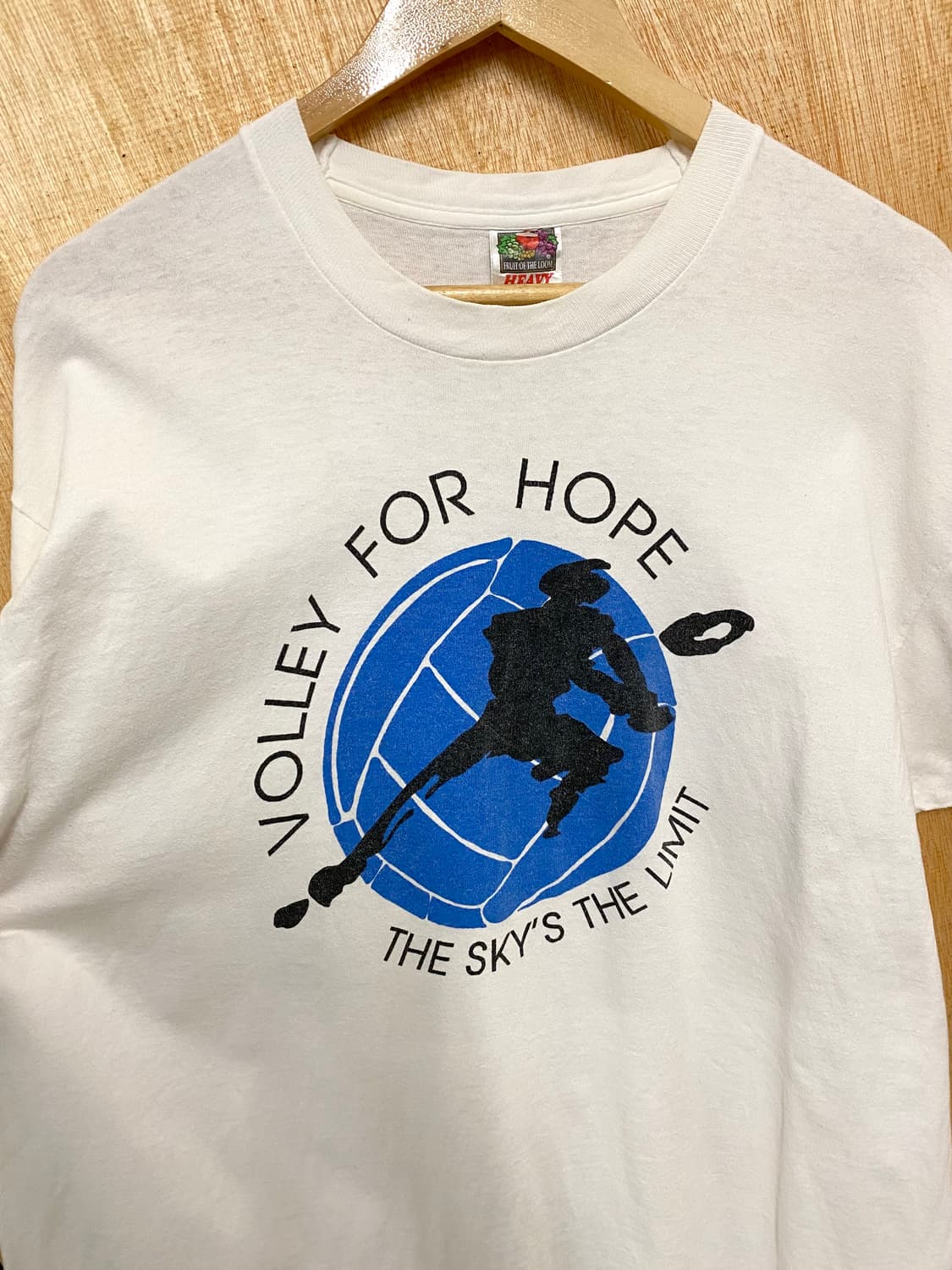 90s fruits of the loom volley t-shirt 상품이미지2