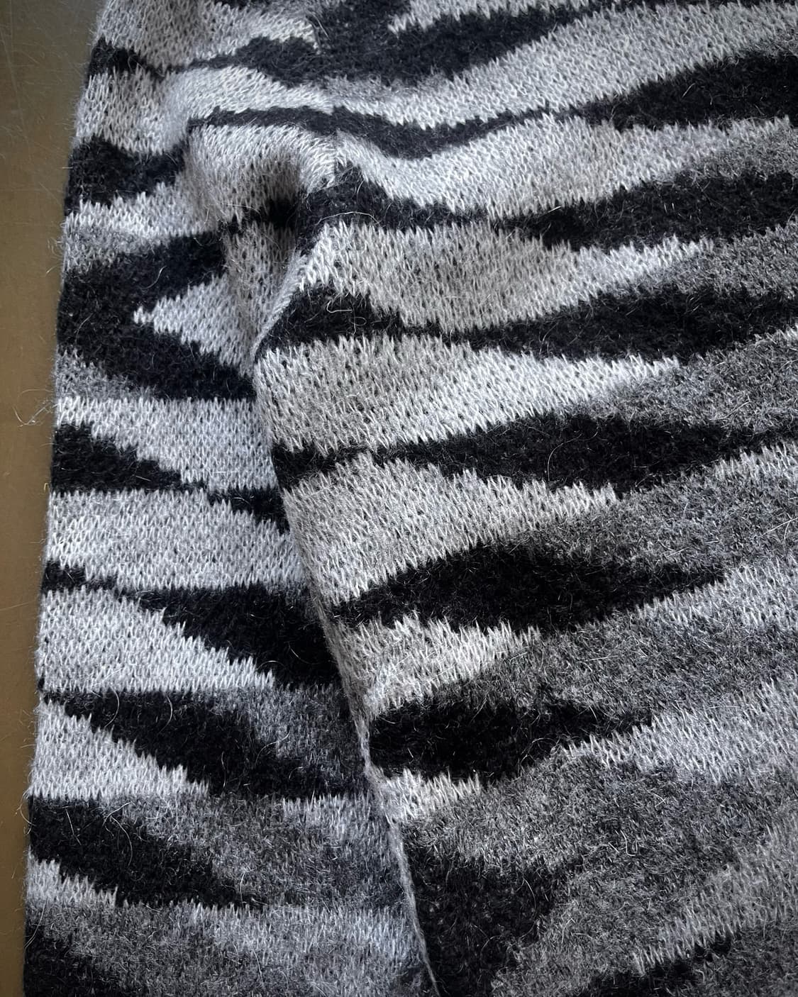 TAKEO KIKUCHI Navajo Mohair Knit Sweater 상품이미지9
