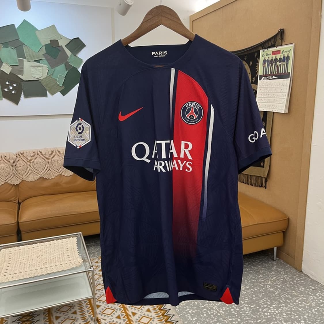 나이키 PSG 파리생제르맹 이강인 홈 유니폼 져지 반팔티 L C10904 상품이미지3