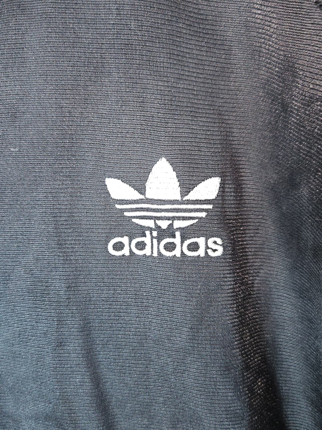 00s 아디다스 오리지널 져지 트랙탑 집업 자켓 블랙 오버핏 상품이미지2