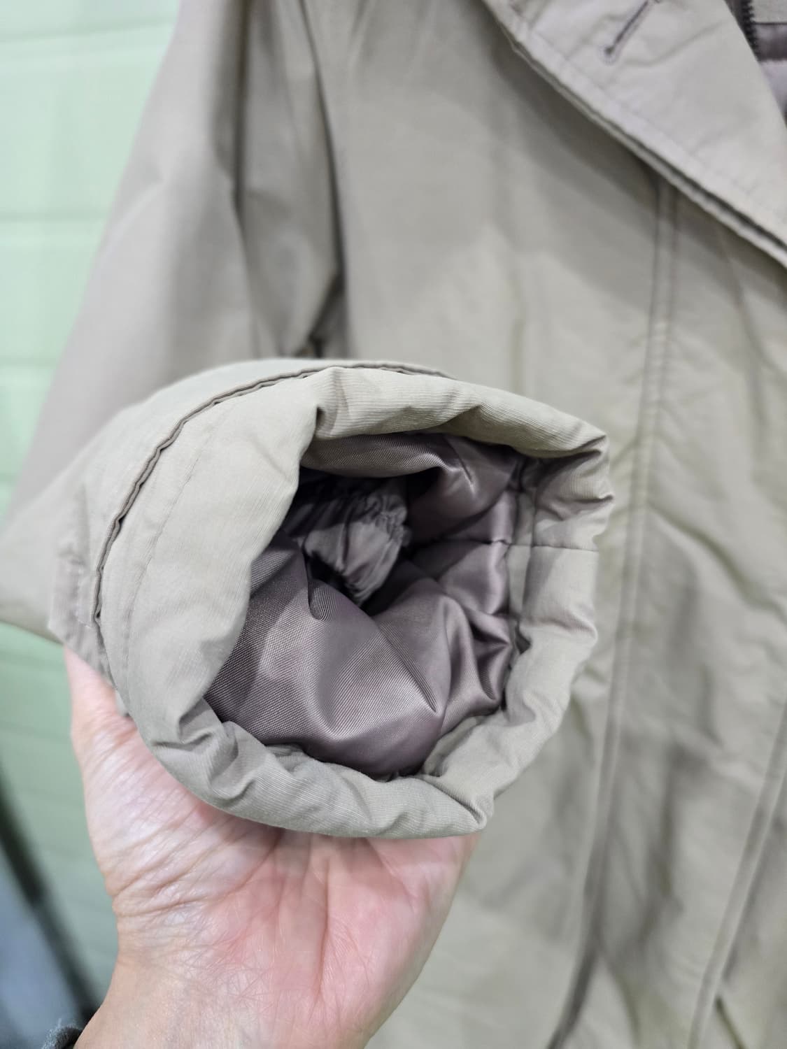 PERI JENSON 여성 롱 다운 코트 95 상품이미지4