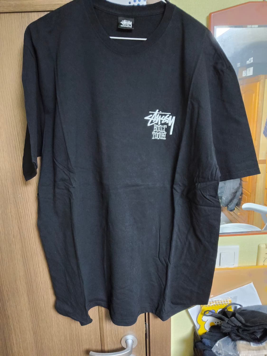 스투시 빌트 터프 티셔츠 블랙 xl 상품이미지3