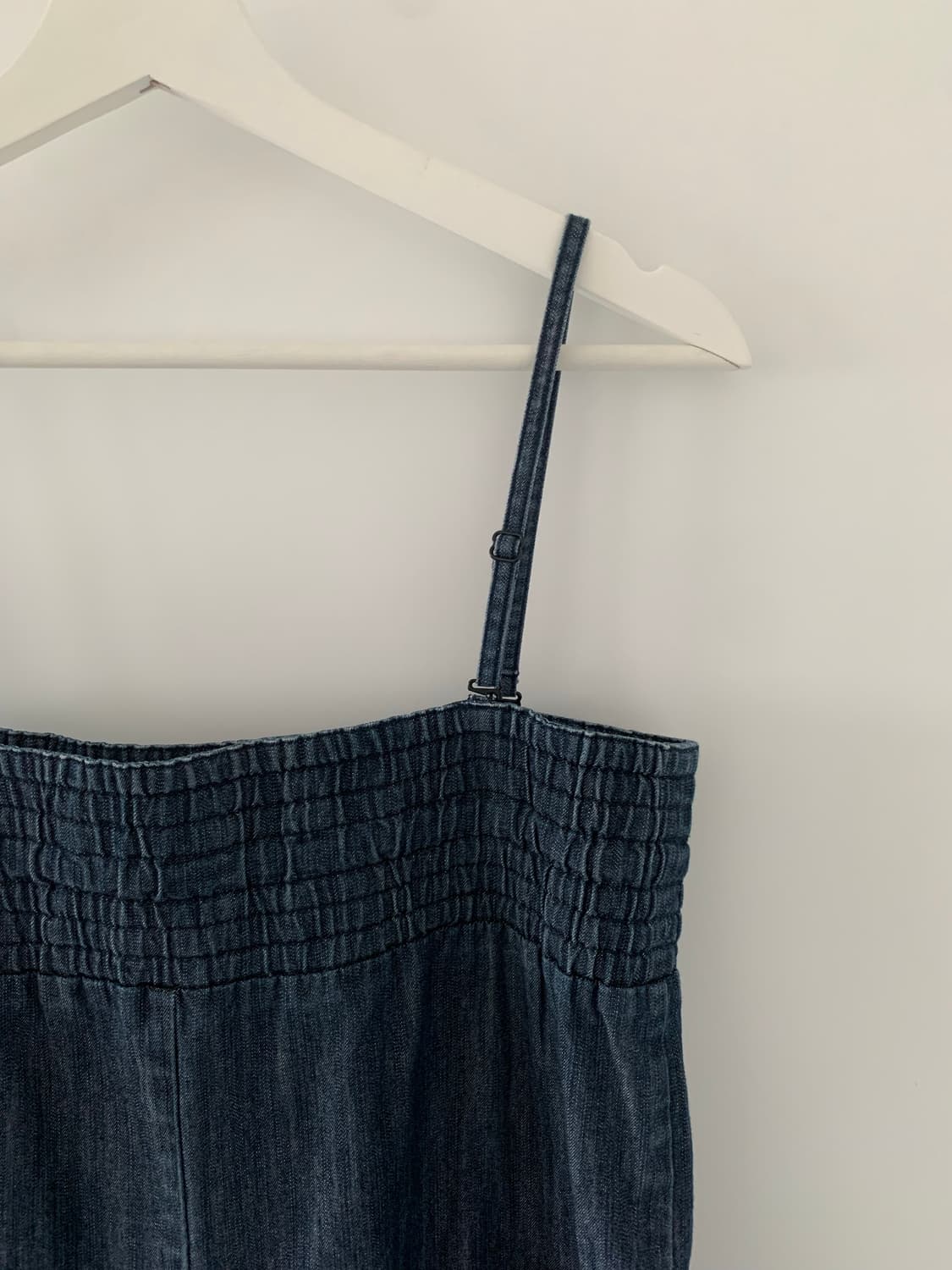 리본 데님 원피스 상품이미지4