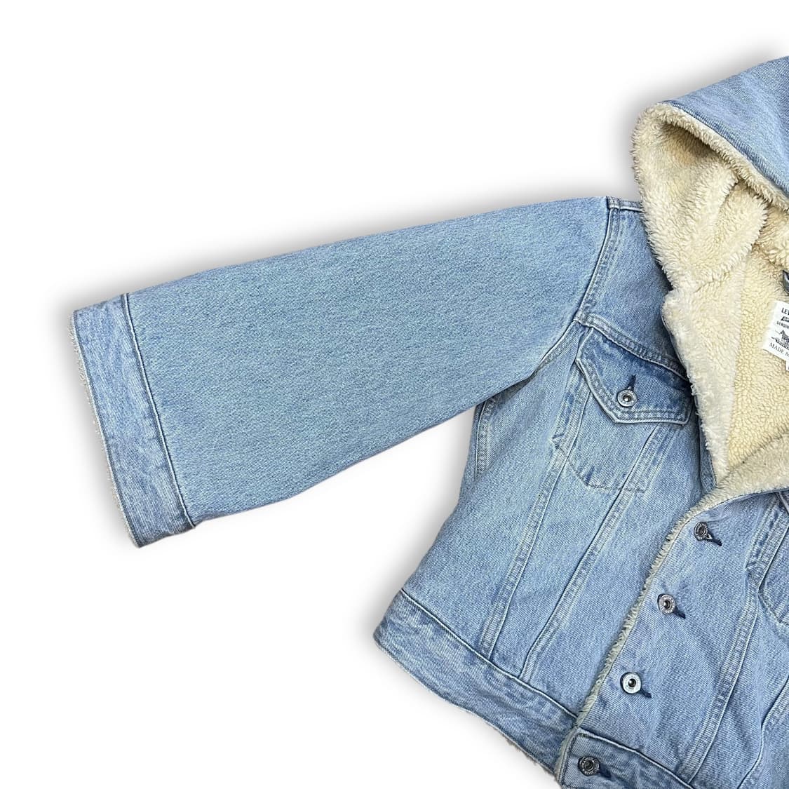 리바이스 메이드앤크래프트 양털 데님 자켓 상품이미지3