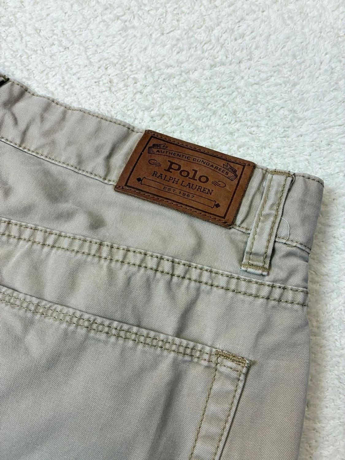 폴로 랄프로렌 가죽패치 스트레이트 치노 팬츠 PN6028 상품이미지8