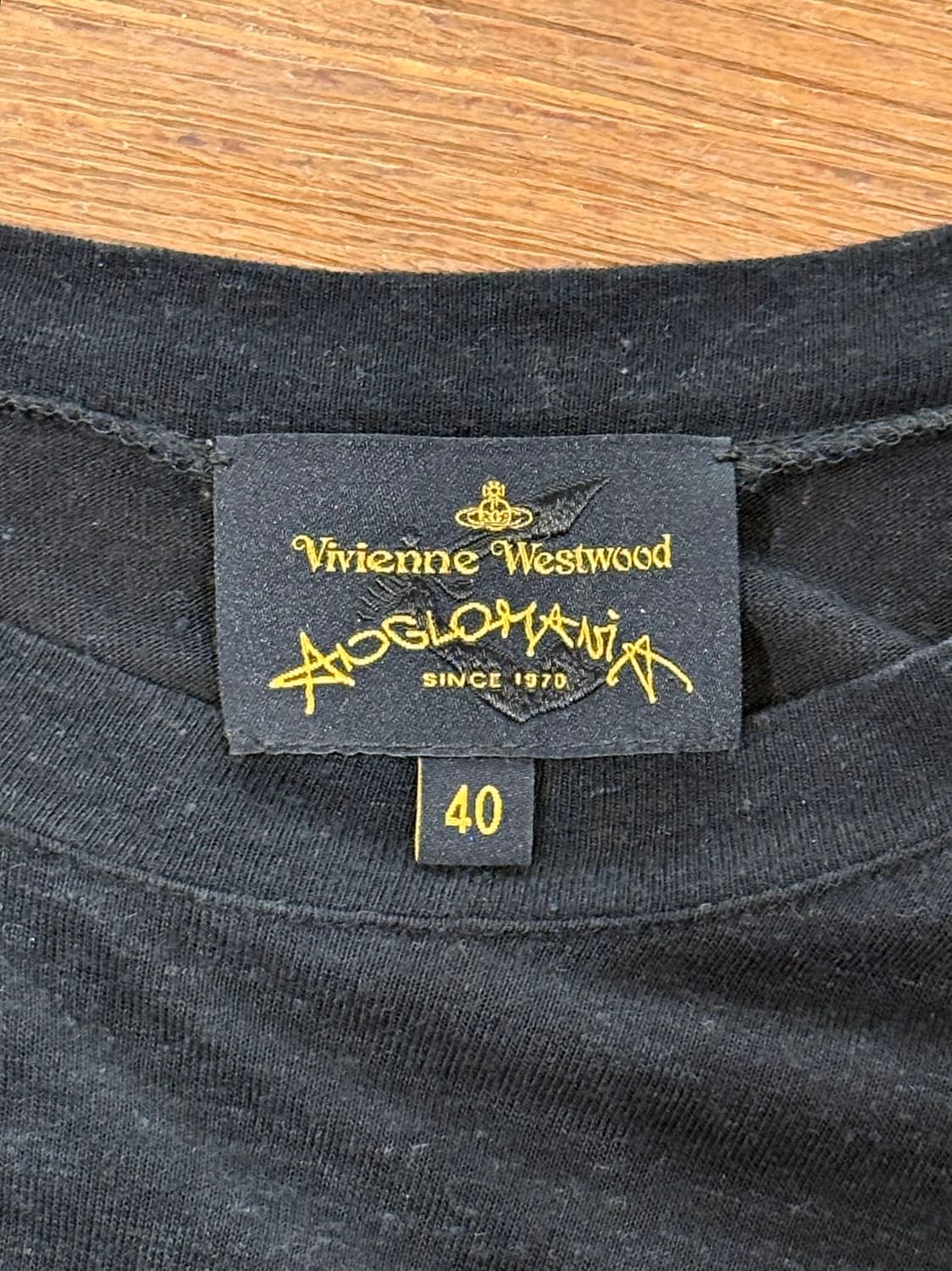 비비안 웨스트우드 앵글로매니아 블랙 트위스트 롱 슬리브 상품이미지7