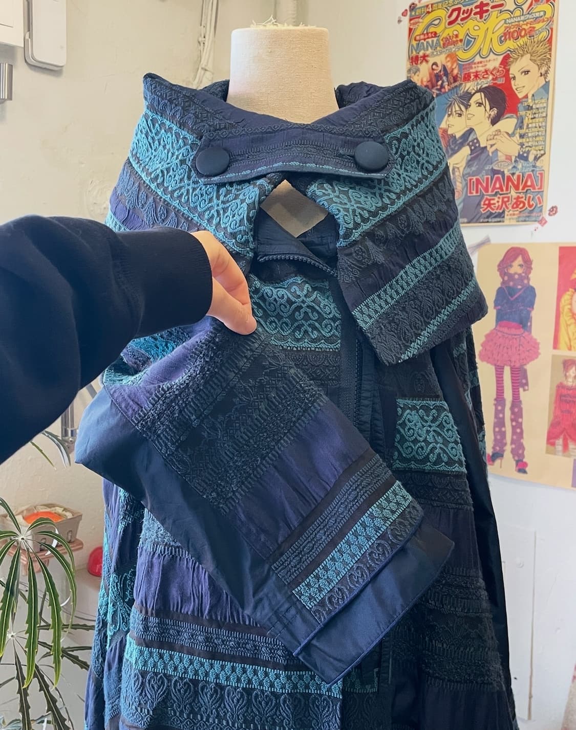 에스닉 케이프 롱 자켓 [무배] 상품이미지4