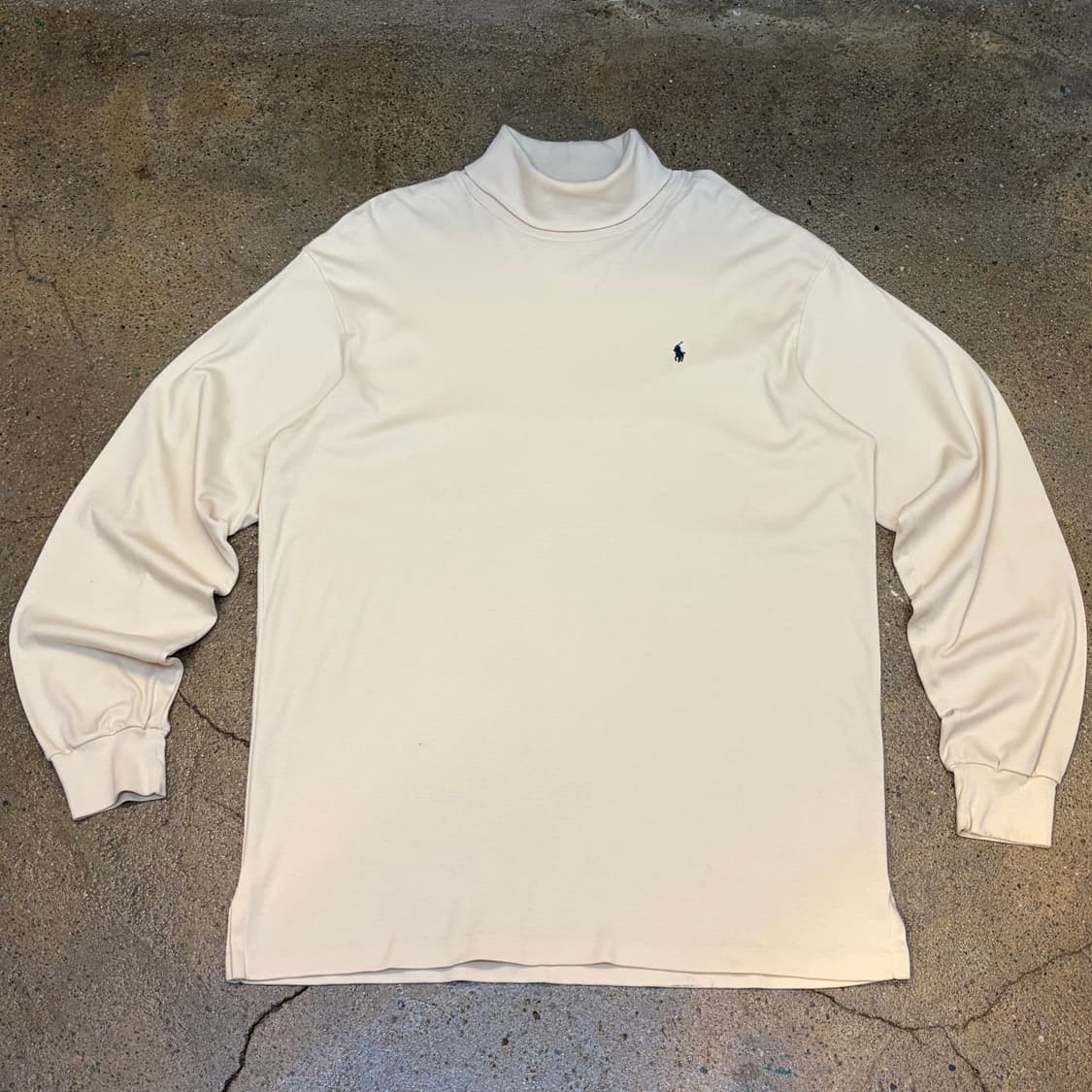 90s Made in USA 미국 빈티지 폴로랄프로렌 터틀넥 폴라티 상품이미지1