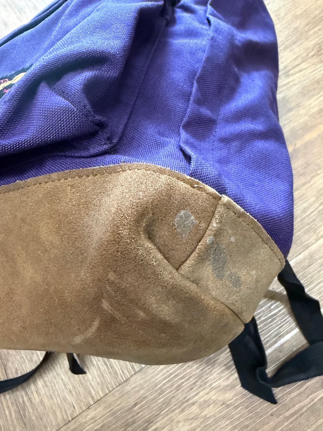 N11. Made in usa 이스트팩백팩 빈티지 스웨이드 상품이미지3