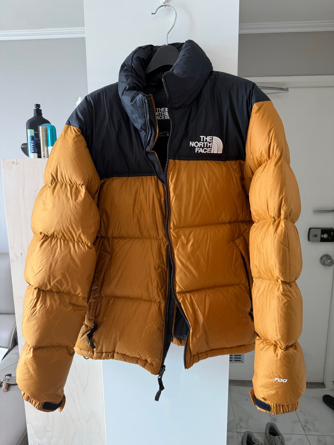 노스페이스 눕시 해외판 머스타드 상품이미지1