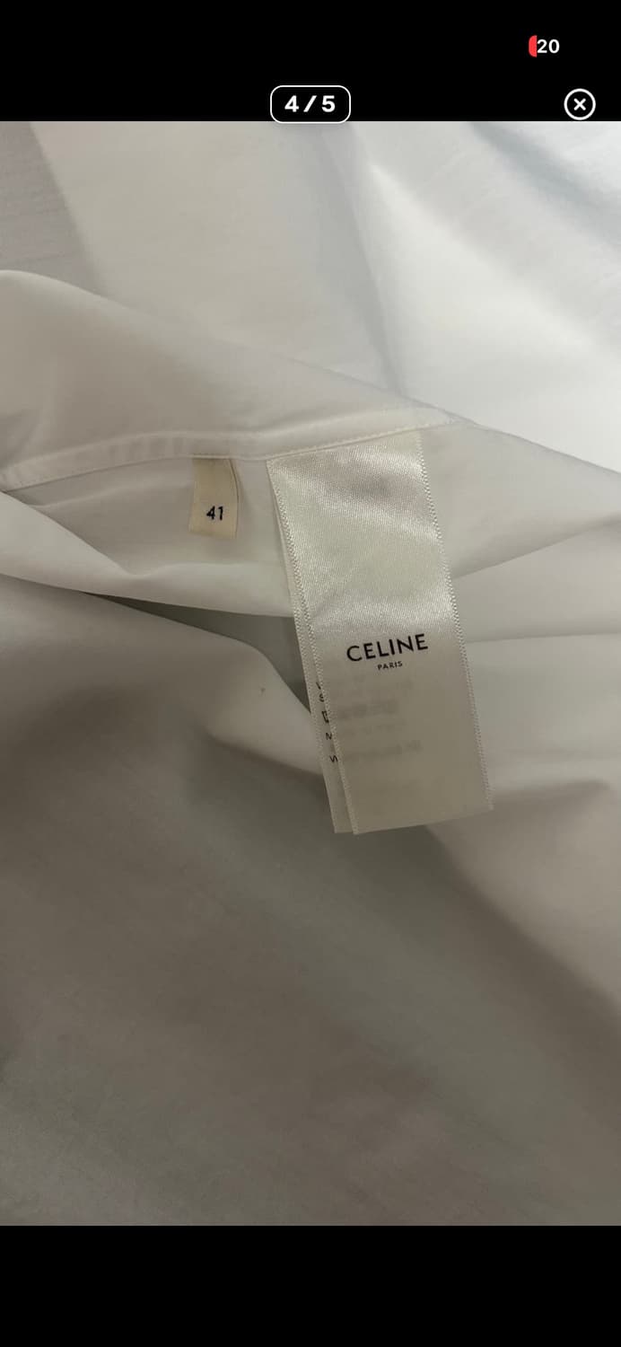셀린느드레스 셔츠 41 상품이미지2