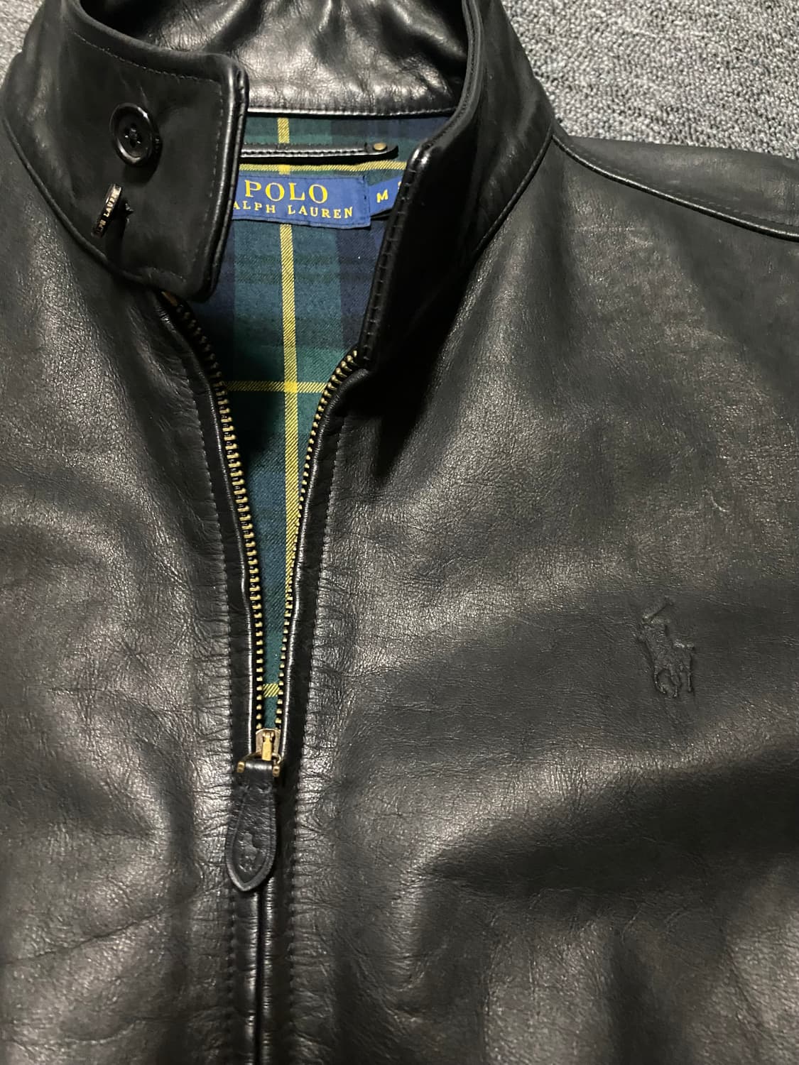폴로 가죽 자켓 정리 상품이미지2