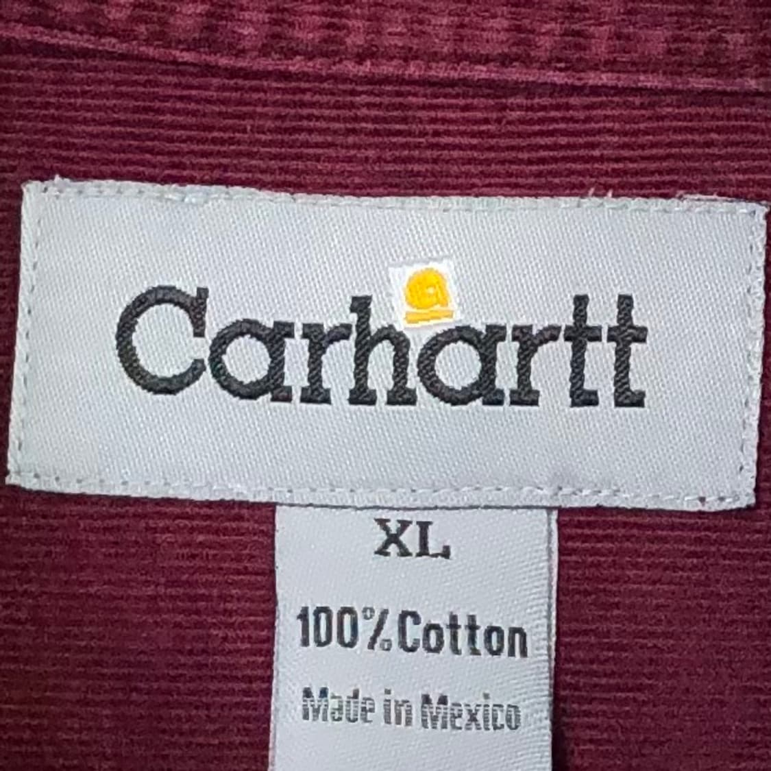 XL 칼하트 코듀로이 셔츠 상품이미지3