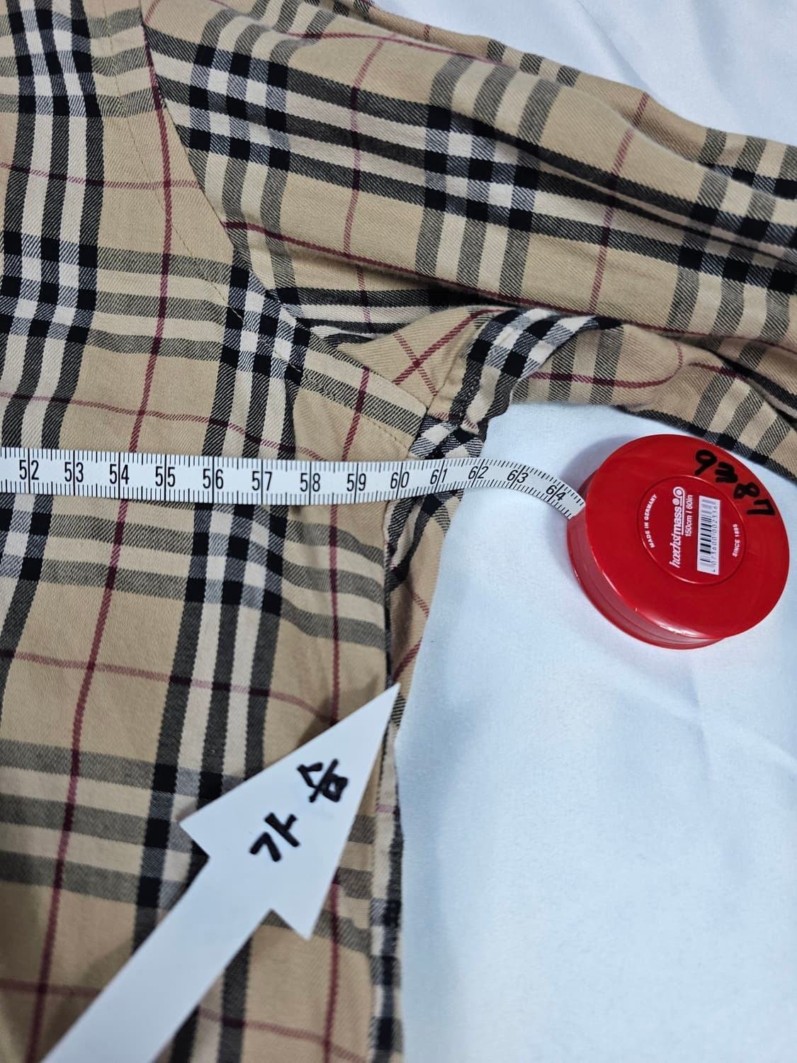 버버리체크셔츠 상품이미지4