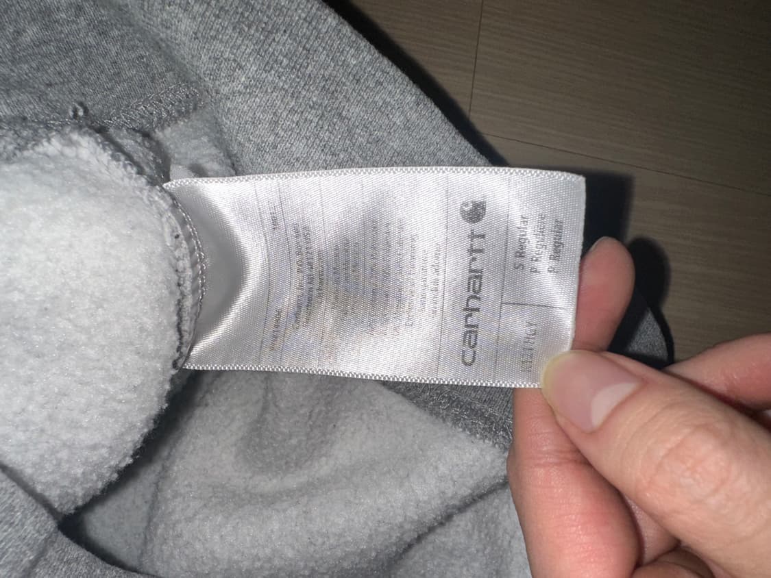 Carhartt Grey hoodie 상품이미지4