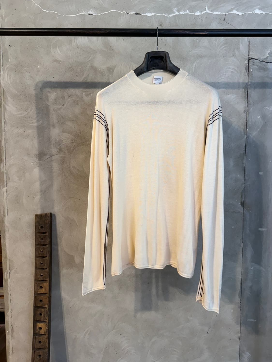 아르마니 꼴레지오니 모크넥 니트 105 상품이미지10