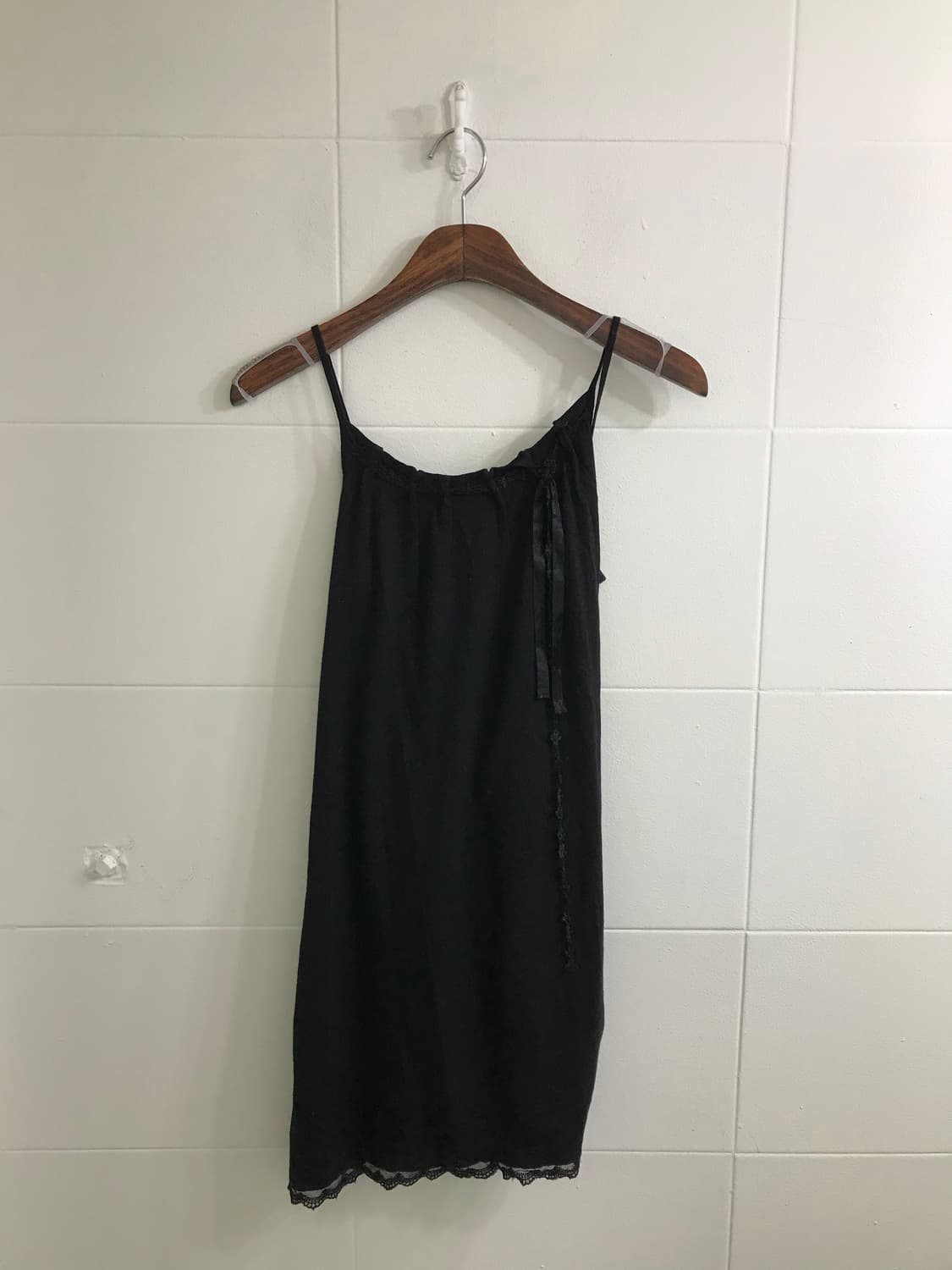 블랙 무채색 니혼진 모리걸 도트 레이스 소녀 코디세트 상품이미지6