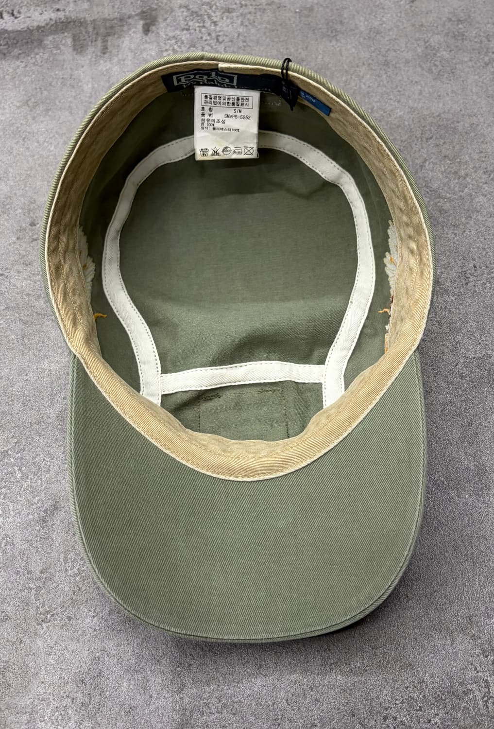 폴로 랄프로렌 밀리터리 복각 볼캡 상품이미지7