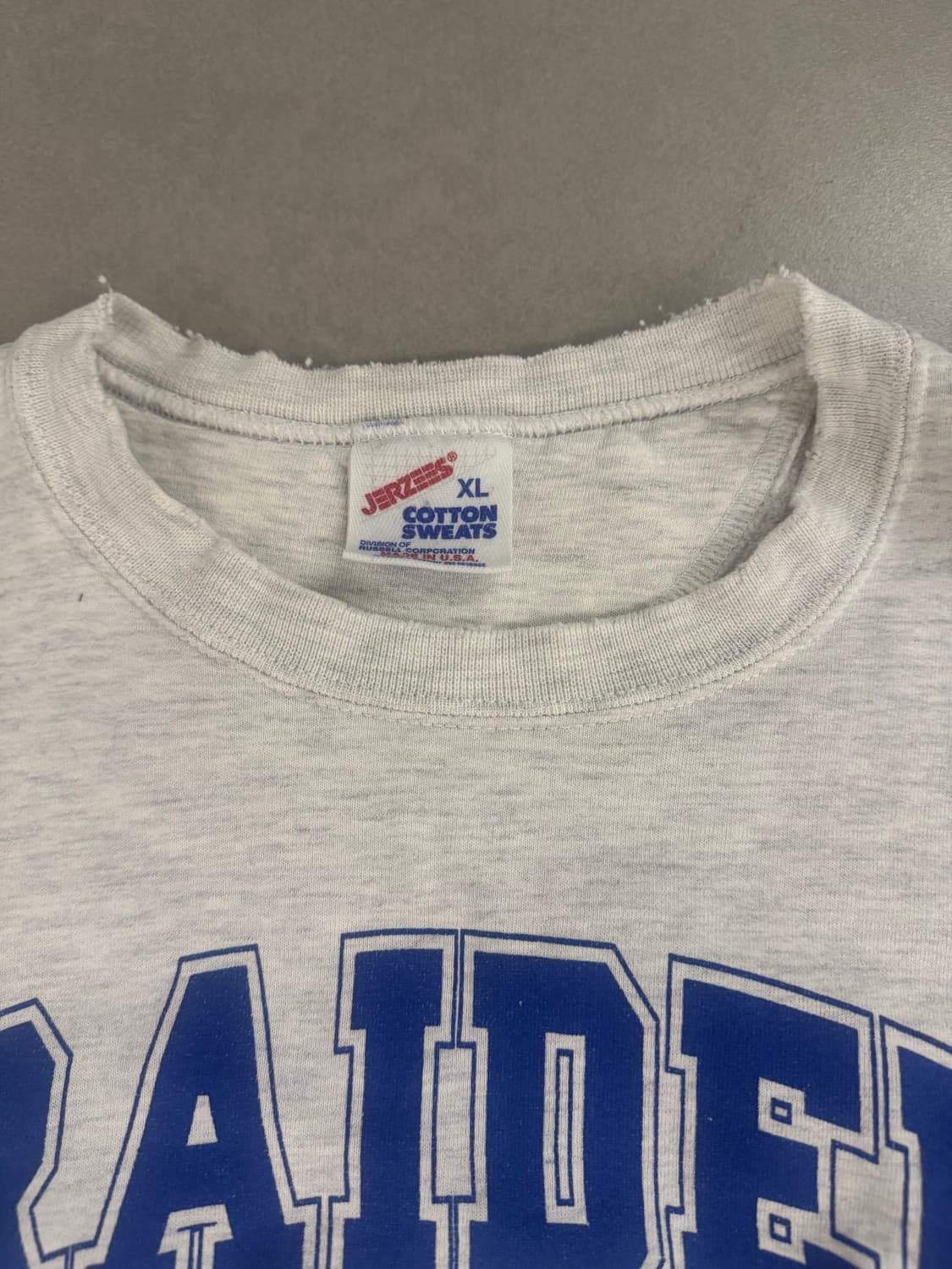 90’s Jerzees Made in USA 스웨트셔츠 XL 상품이미지3