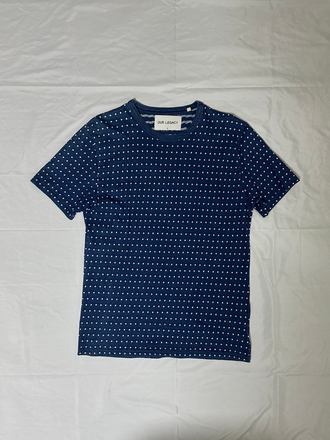 아워레가시 자카드 도트 티셔츠 상품이미지1