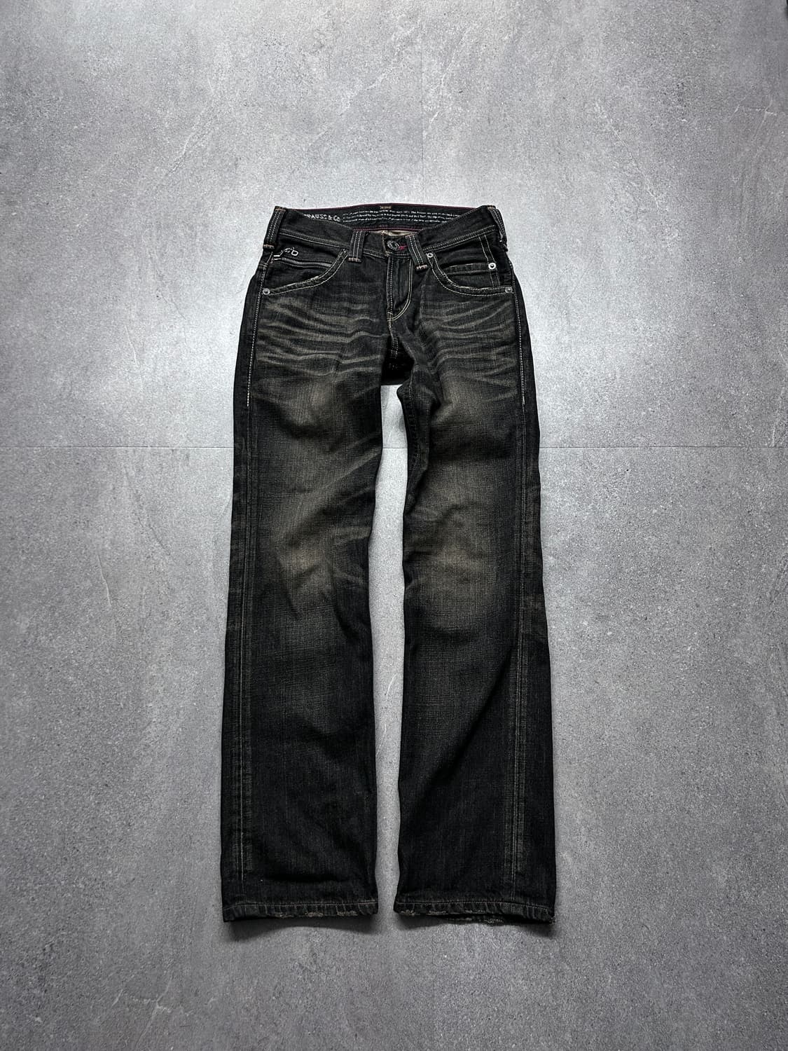 리바이스 502 잼스톤 워싱 스모키 데님 팬츠 상품이미지4