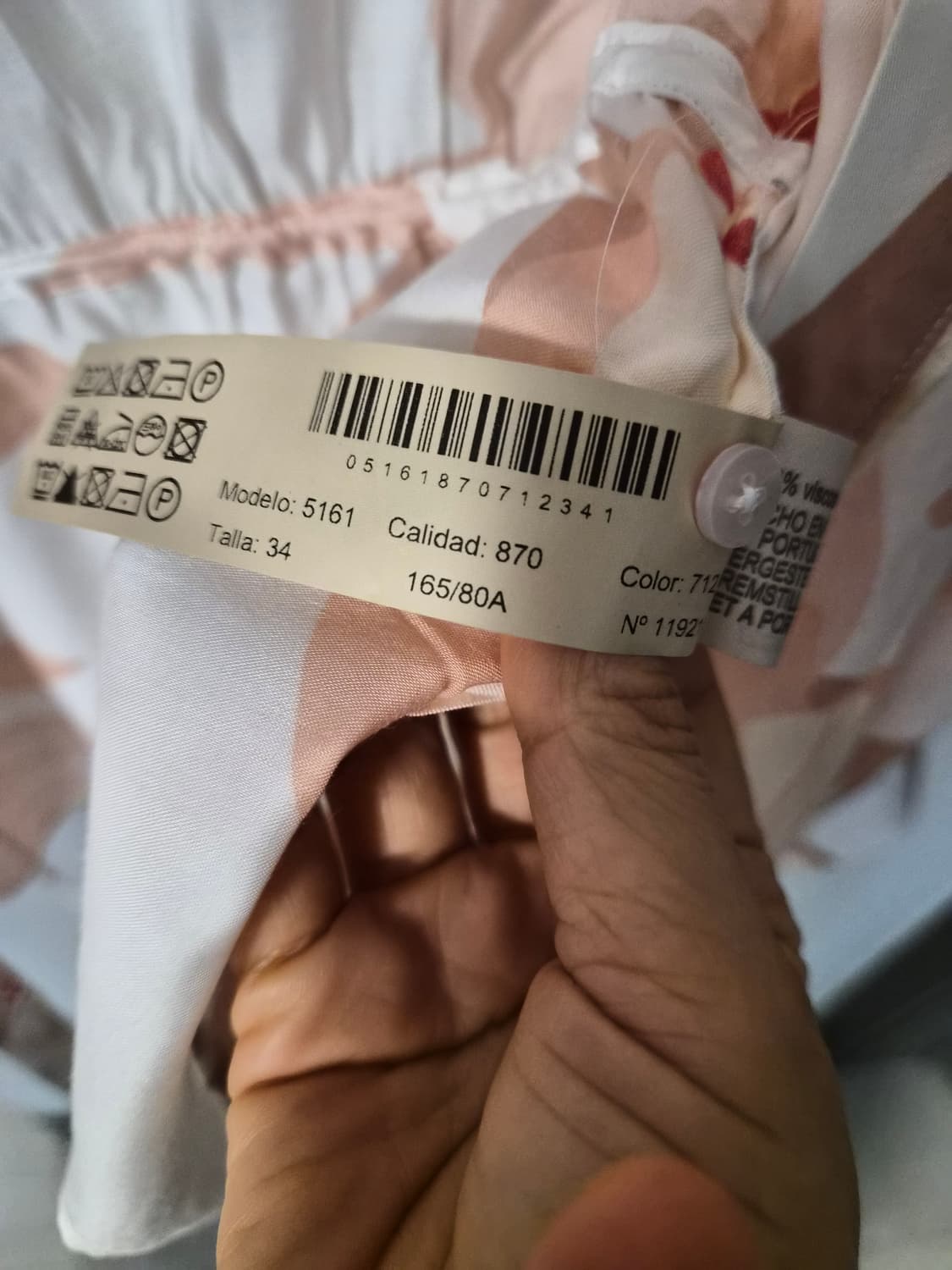 [Massimo Dutti] 마시모두띠 플로럴 랩 블라우스 ( 34 상품이미지7