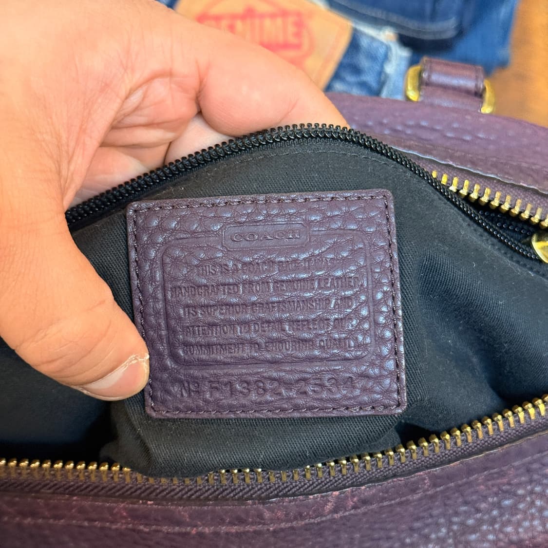 올드 코치 보스턴 탑 핸들 백 숄더백 토트백 상품이미지8