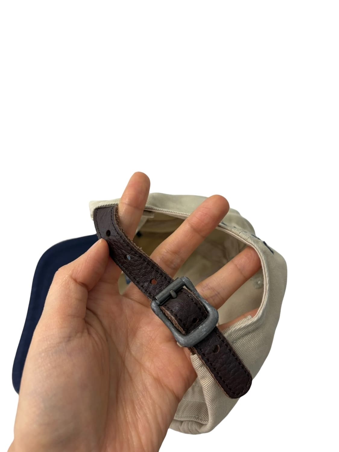 폴로 랄프로렌 볼캡 모자 베이지 (가죽스트랩) 상품이미지8