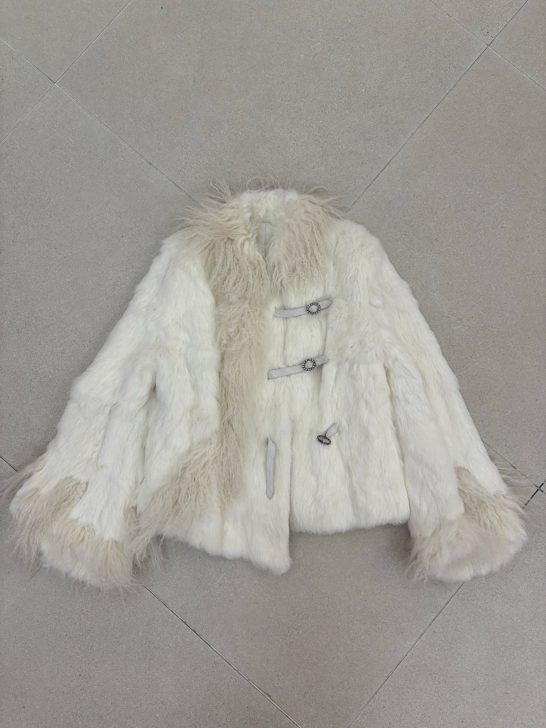 토끼퍼 벨트 갸루 자켓 상품이미지1