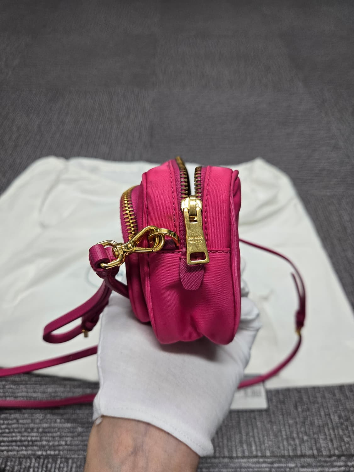 [특가][정품]프라다 미니 크로스백 상품이미지5