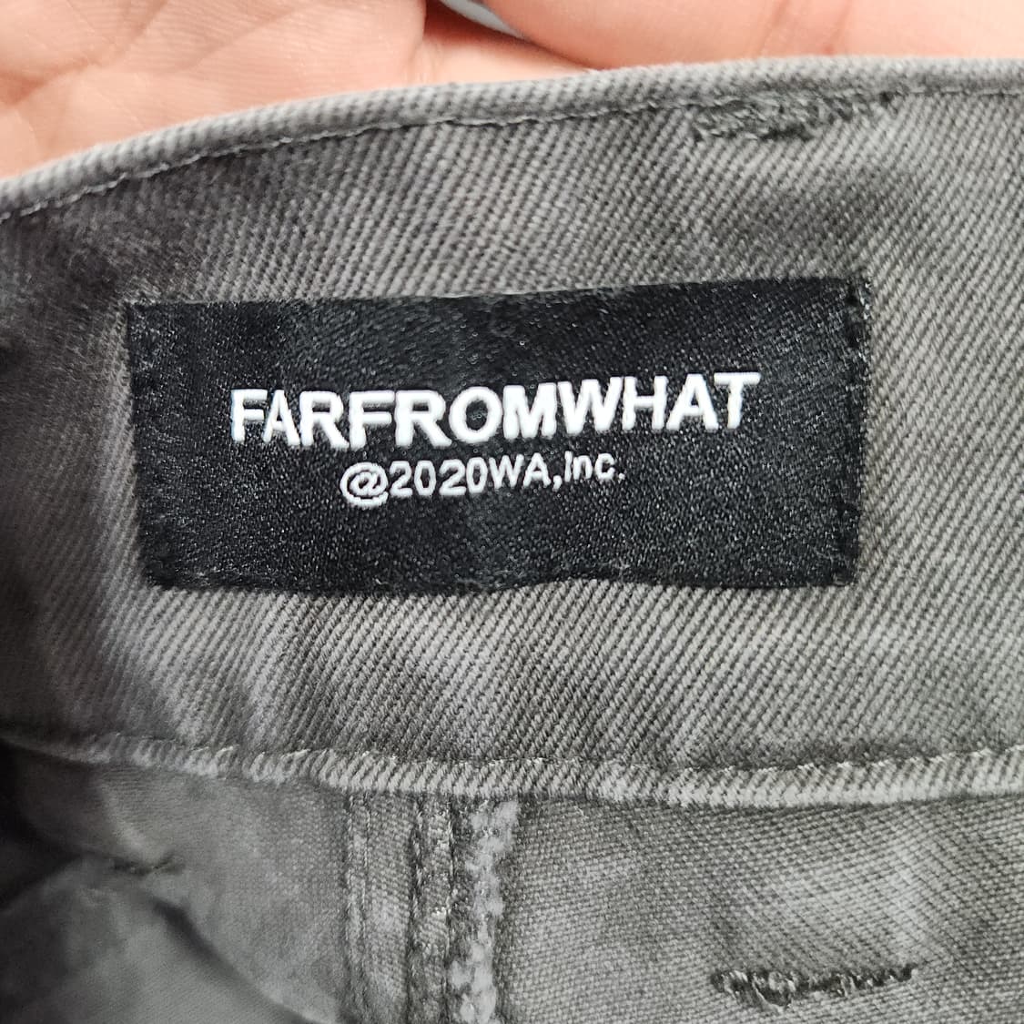 [2] 파프롬왓  파 레이어드 워크 팬츠_차콜 상품이미지10