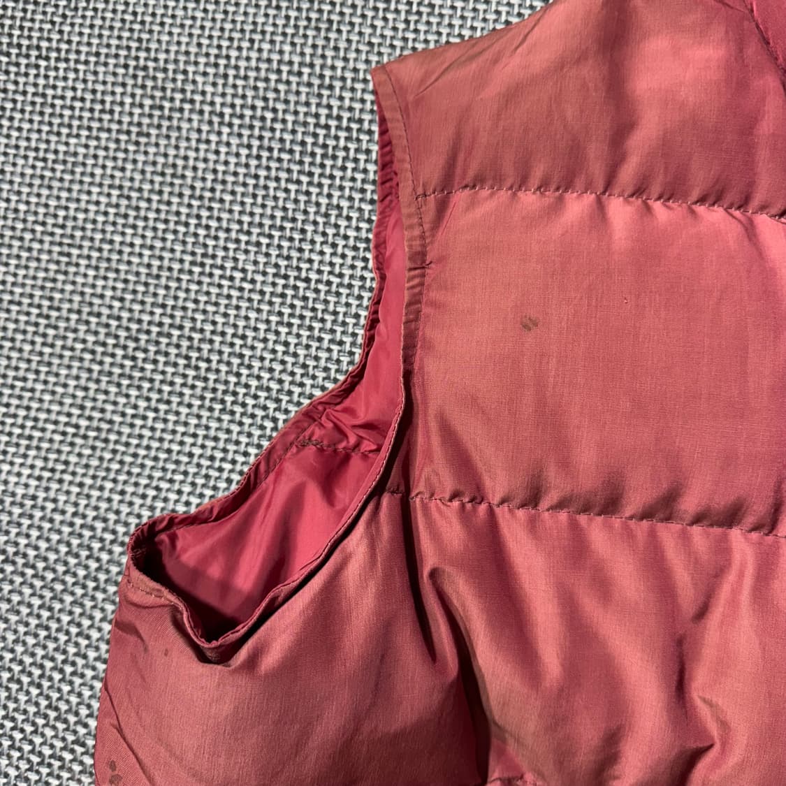 80s 엘엘빈 다운 베스트 버건디 ( 110/OLD-8273 ) 상품이미지5