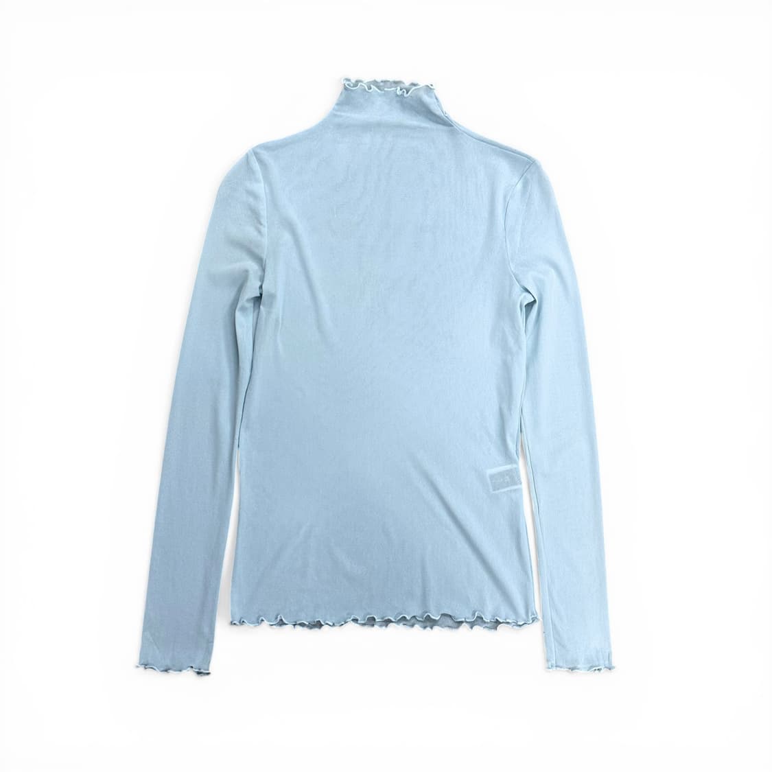 Blue Printing See Through Top 상품이미지3