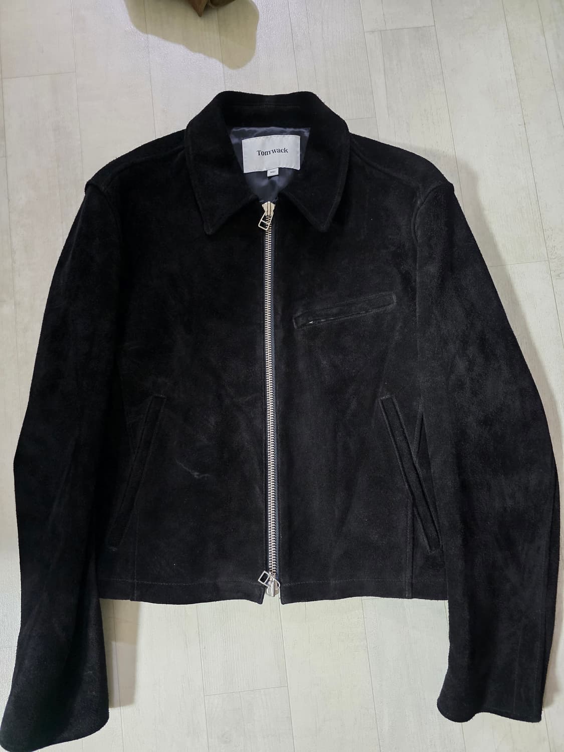 토니웩 디트로이트 카우하이드 스웨이드 자켓 L 상품이미지1