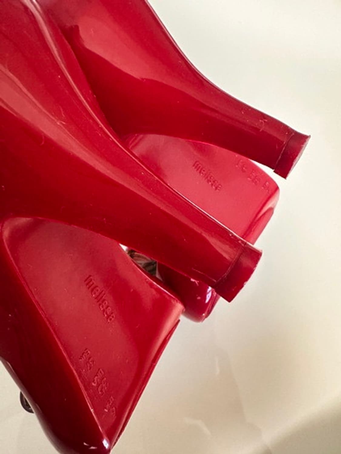 미착용) 비비안웨스트우드 타탄체크 보우샌들 상품이미지9