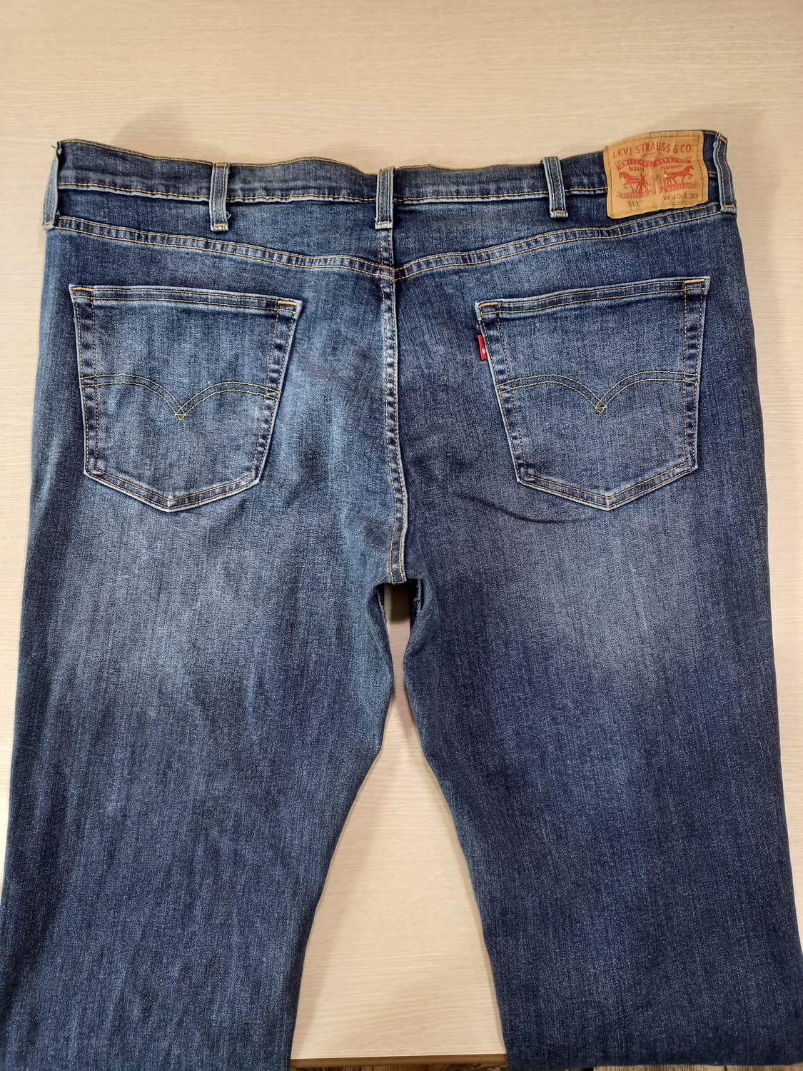 43 리바이스511 워싱 스판 슬림일자진 43-02 상품이미지4