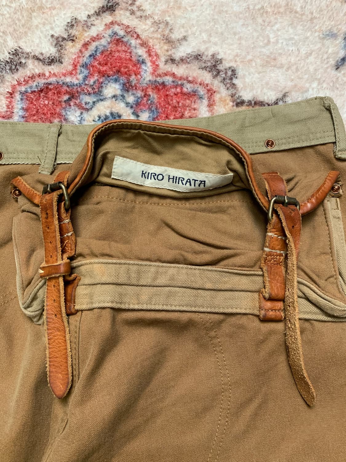 캐피탈 부츠컷 카메라 밀리터리 포켓 팬츠 상품이미지3