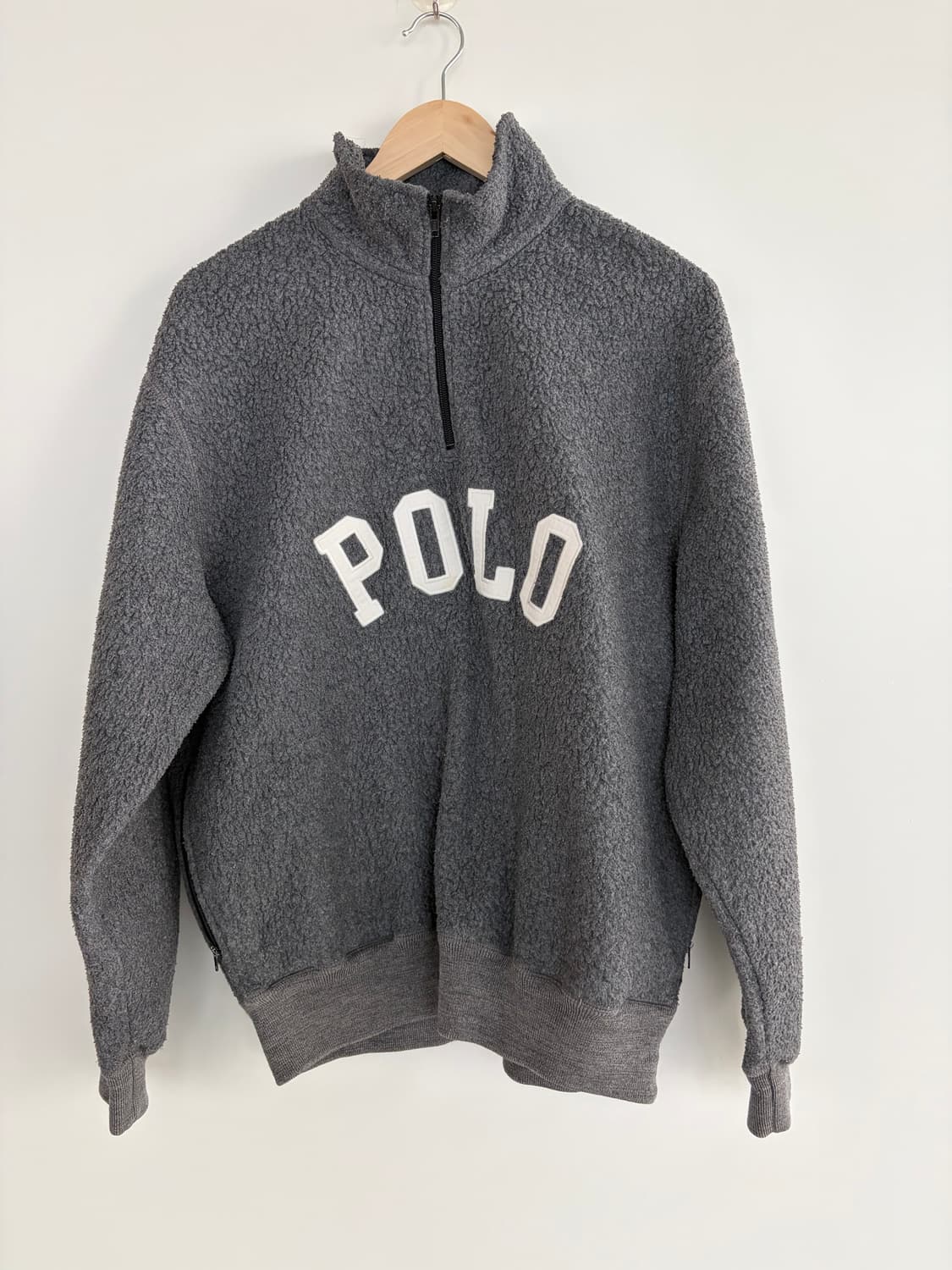 폴로 스포츠 쉐르파 반집업 상품이미지1