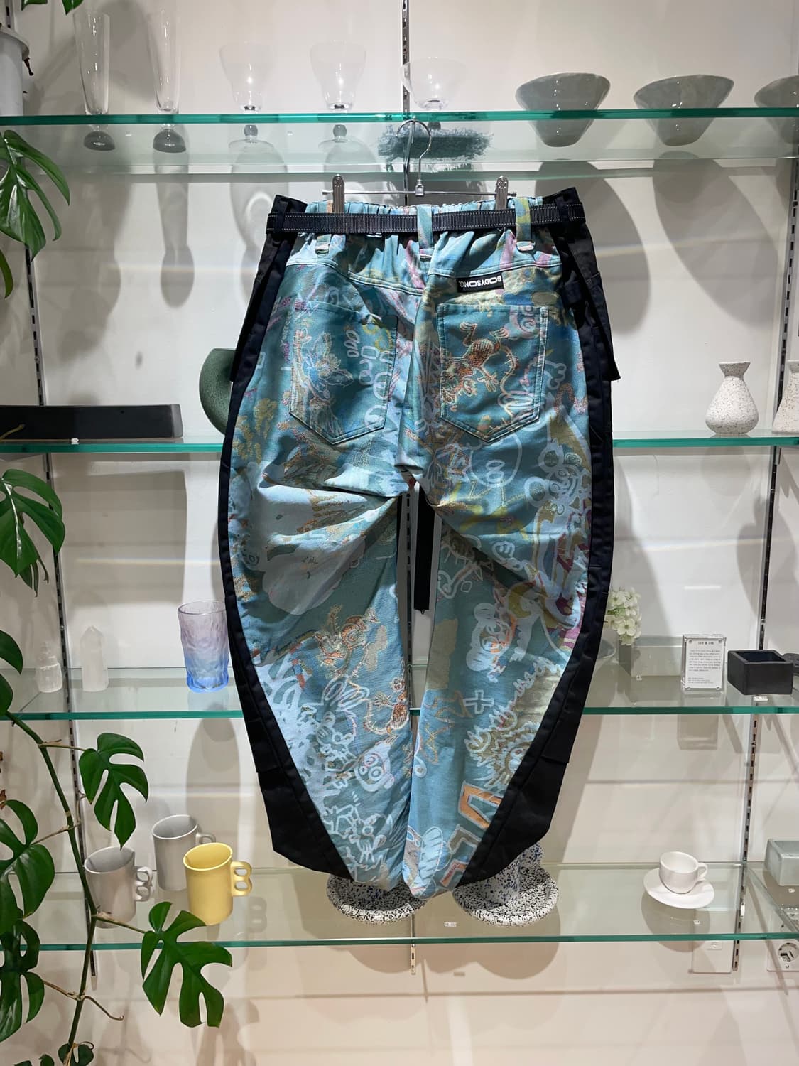 바디송 rejqmilt black back pants 상품이미지2