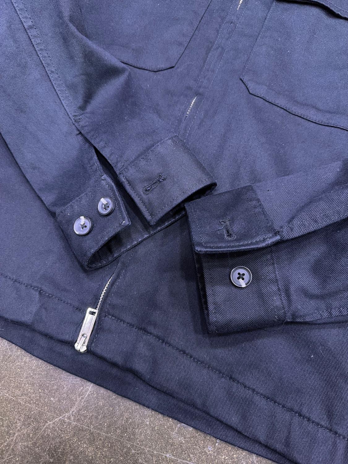 자라 유틸리티 포켓 오버핏 집업자켓 블랙 XL 상품이미지7