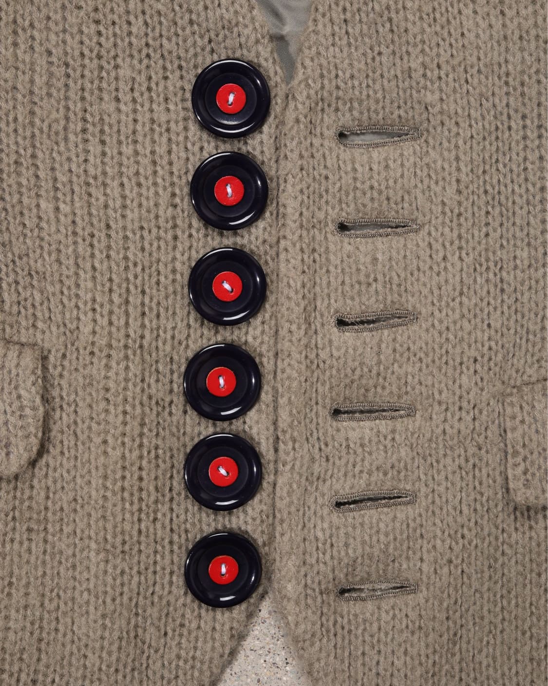 UNDERCOVER AW05 Rabbit Lining Knit Vest 상품이미지6