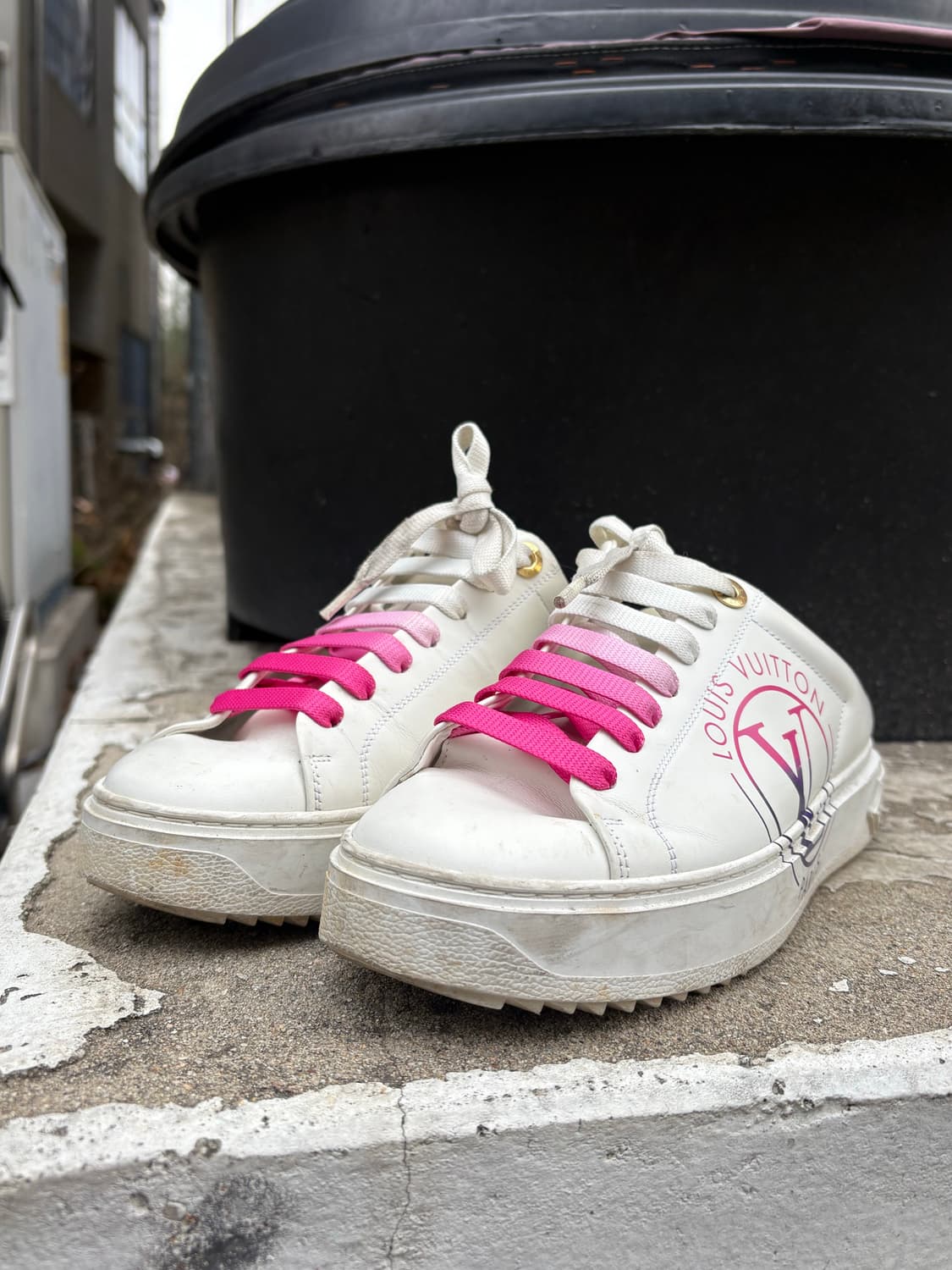 백프로 정품) 루이비통 스텔라 뮬 스니커즈 상품이미지2