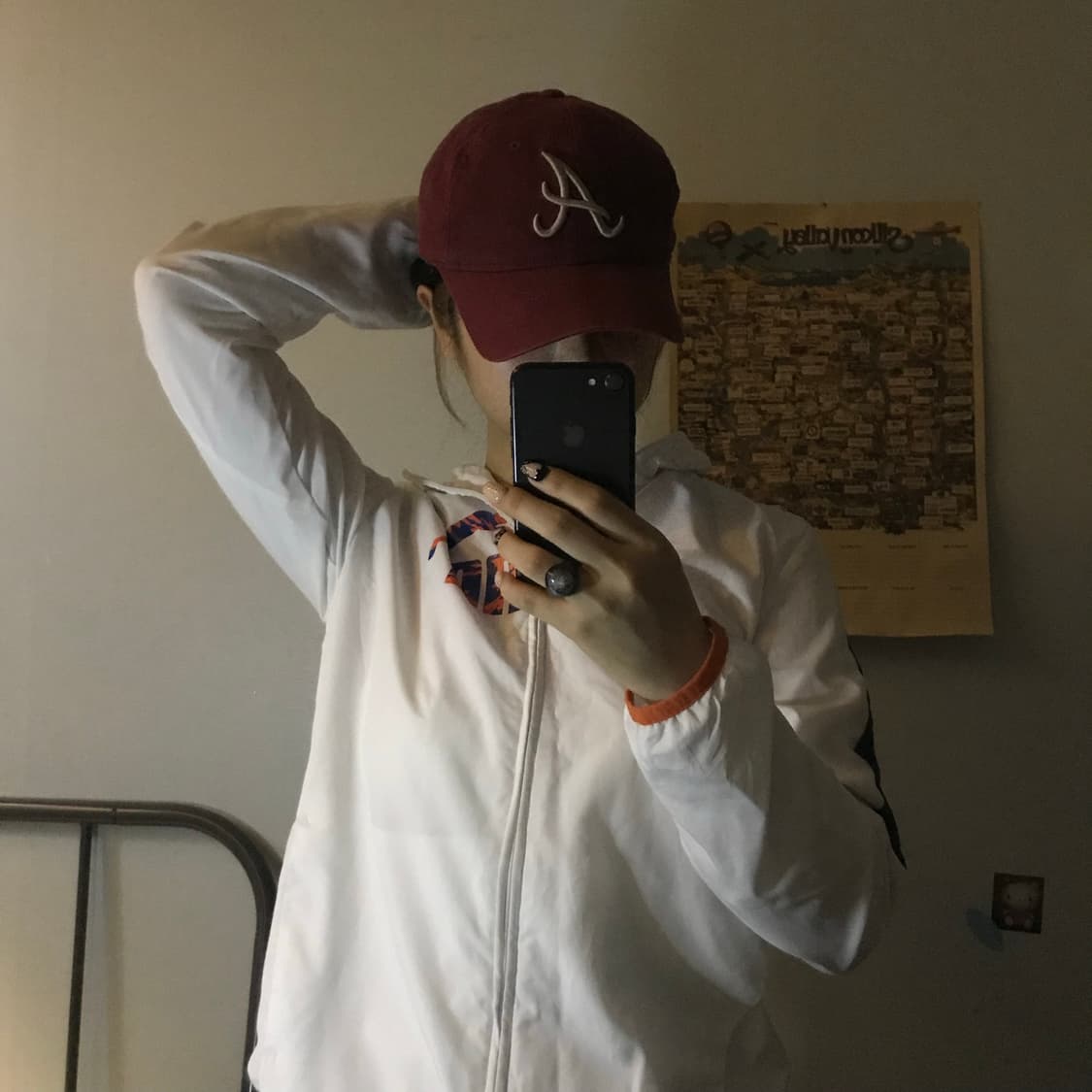 MLB 빈티지 버건디 볼캡 상품이미지4
