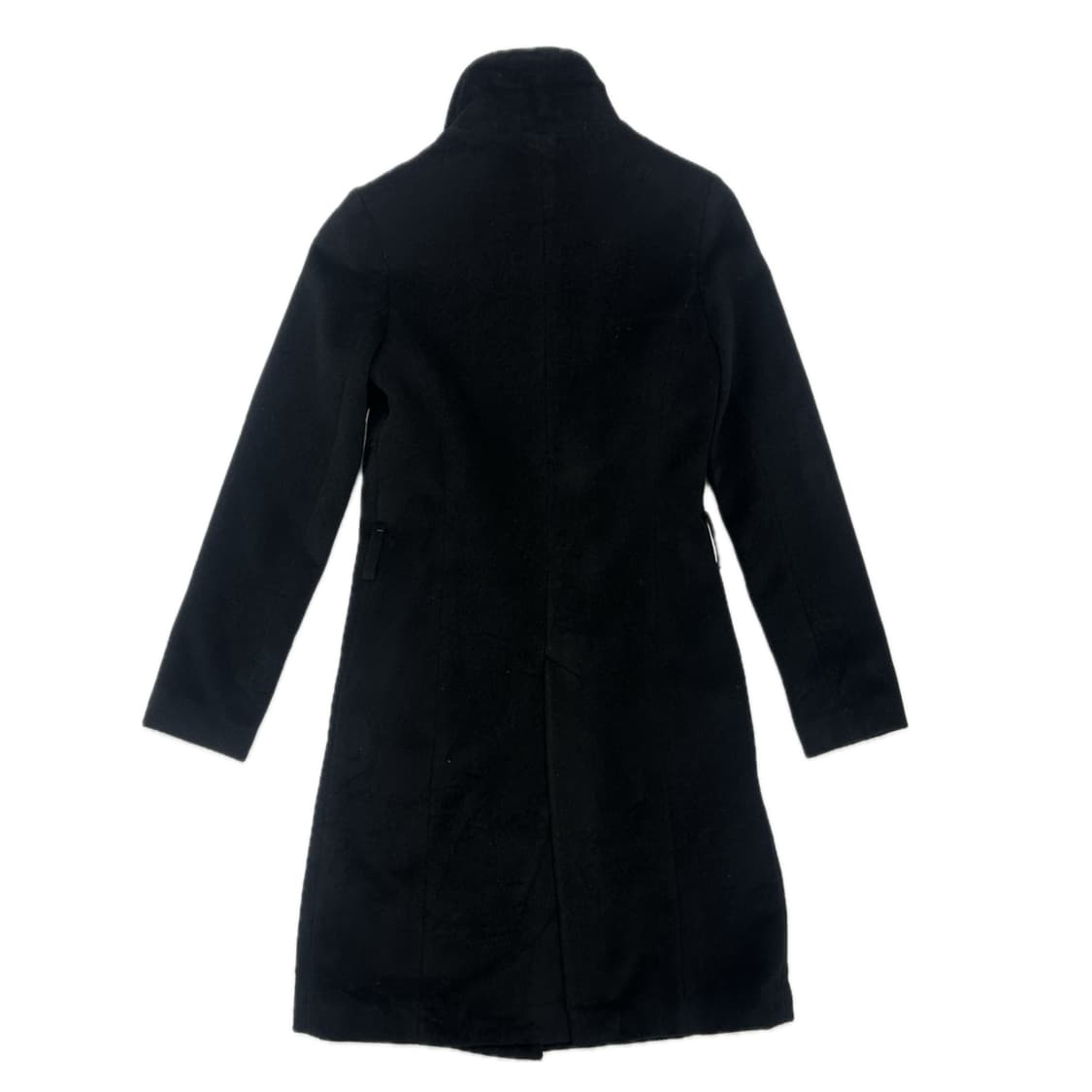 🖤사와코의 블랙 롱 코트🖤 넥 포인트 펑크 락 시크 나나깔 뒷트임 상품이미지3