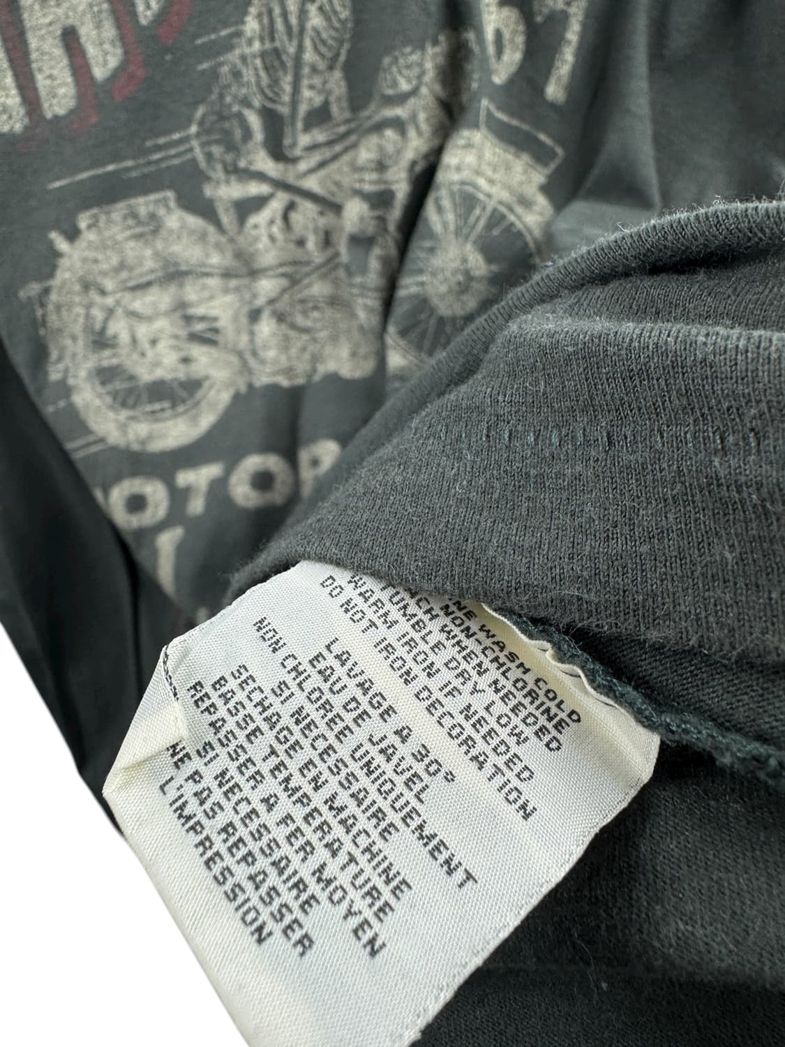 데님 서플라이 스컬 모터사이클 슬리브1242 상품이미지5