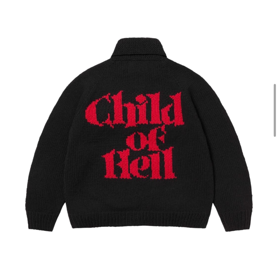 슈프림 차일드 오브 헬 코위찬 스웨터 블랙 상품이미지1