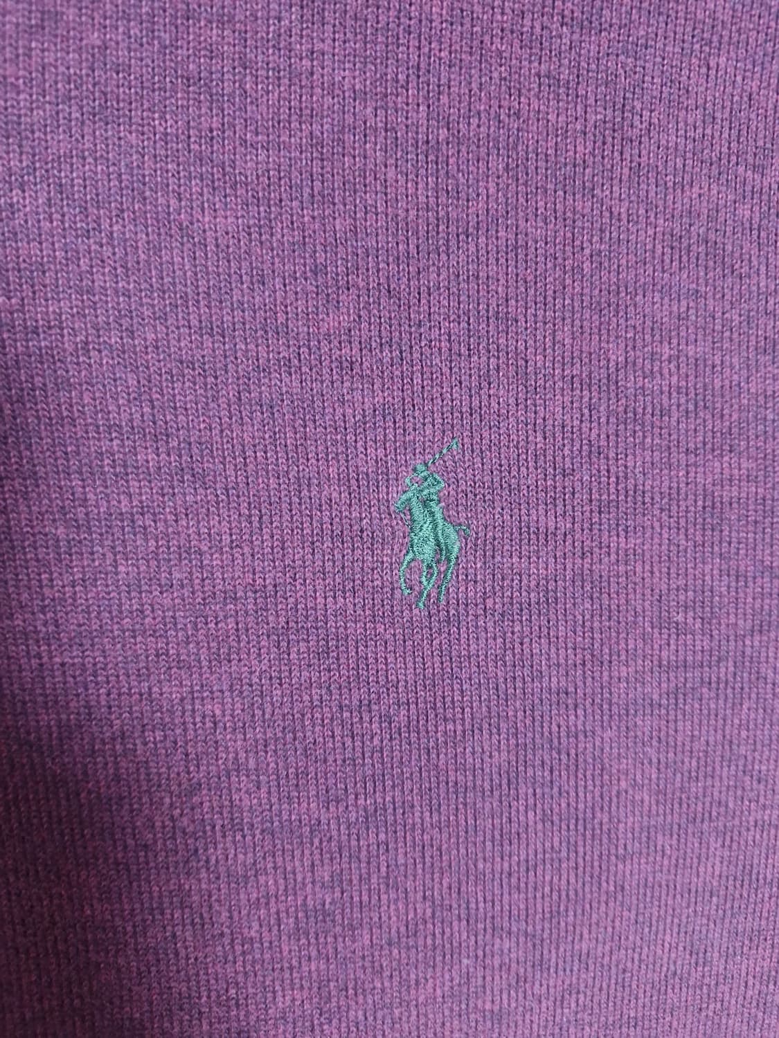 폴로 랄프로렌 하프집업 맨투맨 버건디 L 상품이미지3