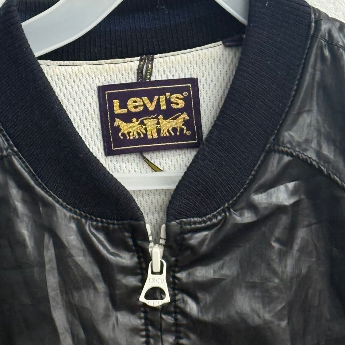 리바이스 블랙 블루종 자켓 L 상품이미지2