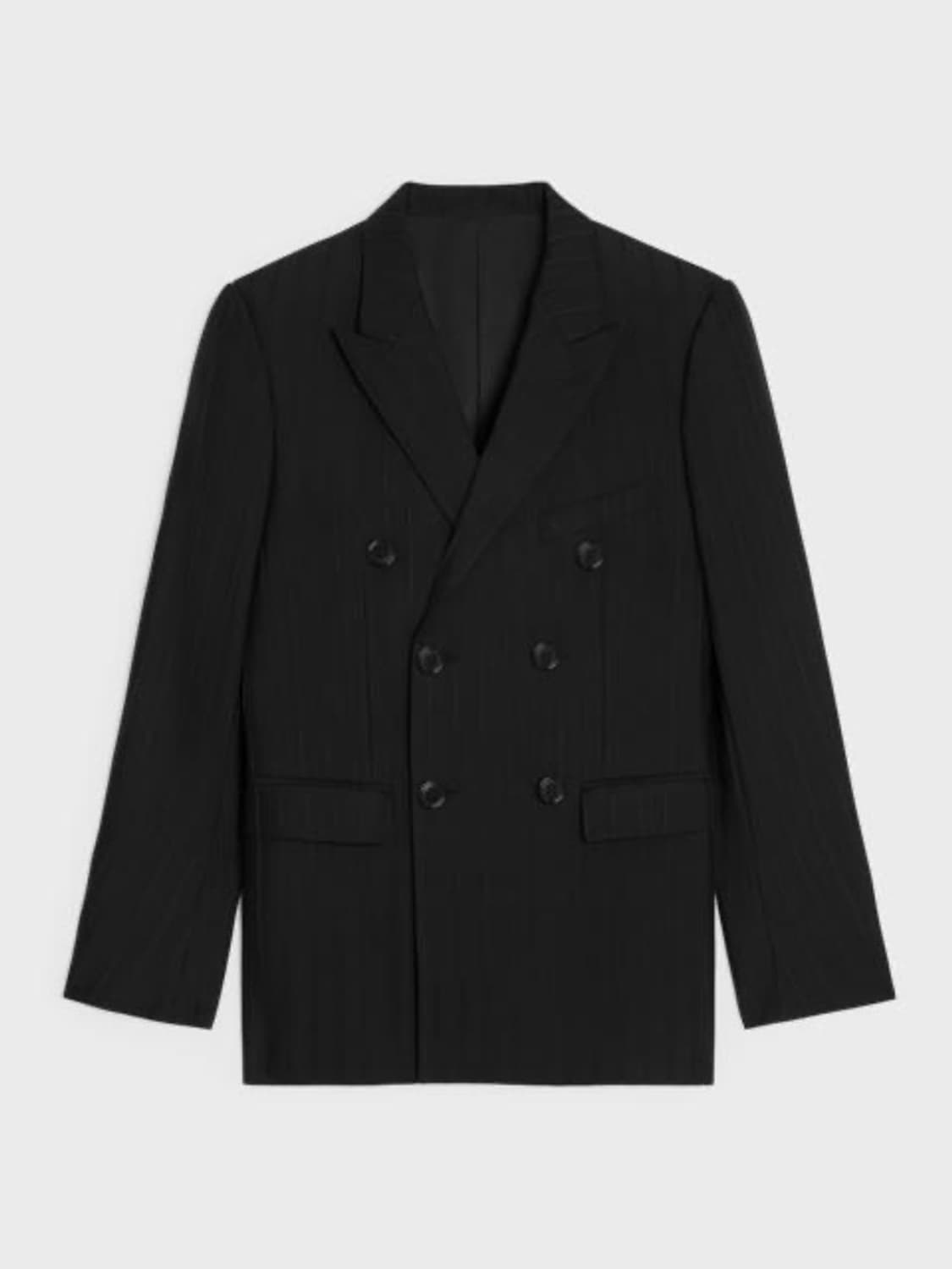 [박보검님 착용] 셀린느 24AW 카나비 스트라이프 더블 브레스티드 자켓 상품이미지3
